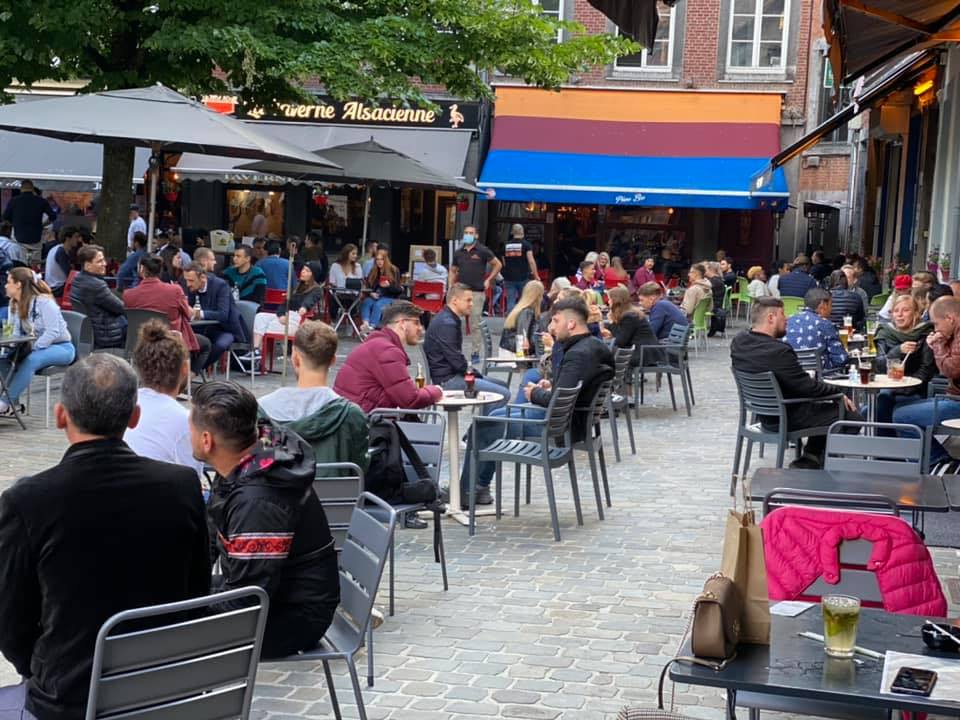Café Havana bar terrasse Place du Marché Namur
