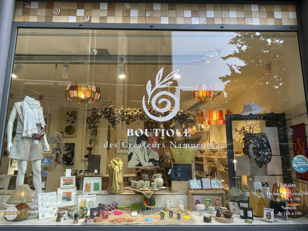 Boutique des Créateurs Namurois – Rue Saint-Jean 5, 5000 Namur